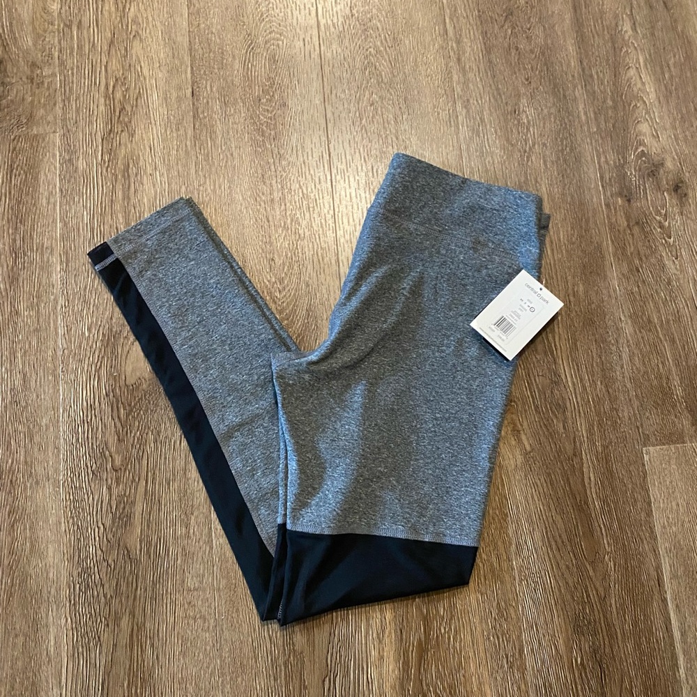 Stylish Gray and Black Women's Leggings